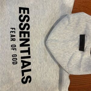 Essentials Fear of God Gray Sweatshirt